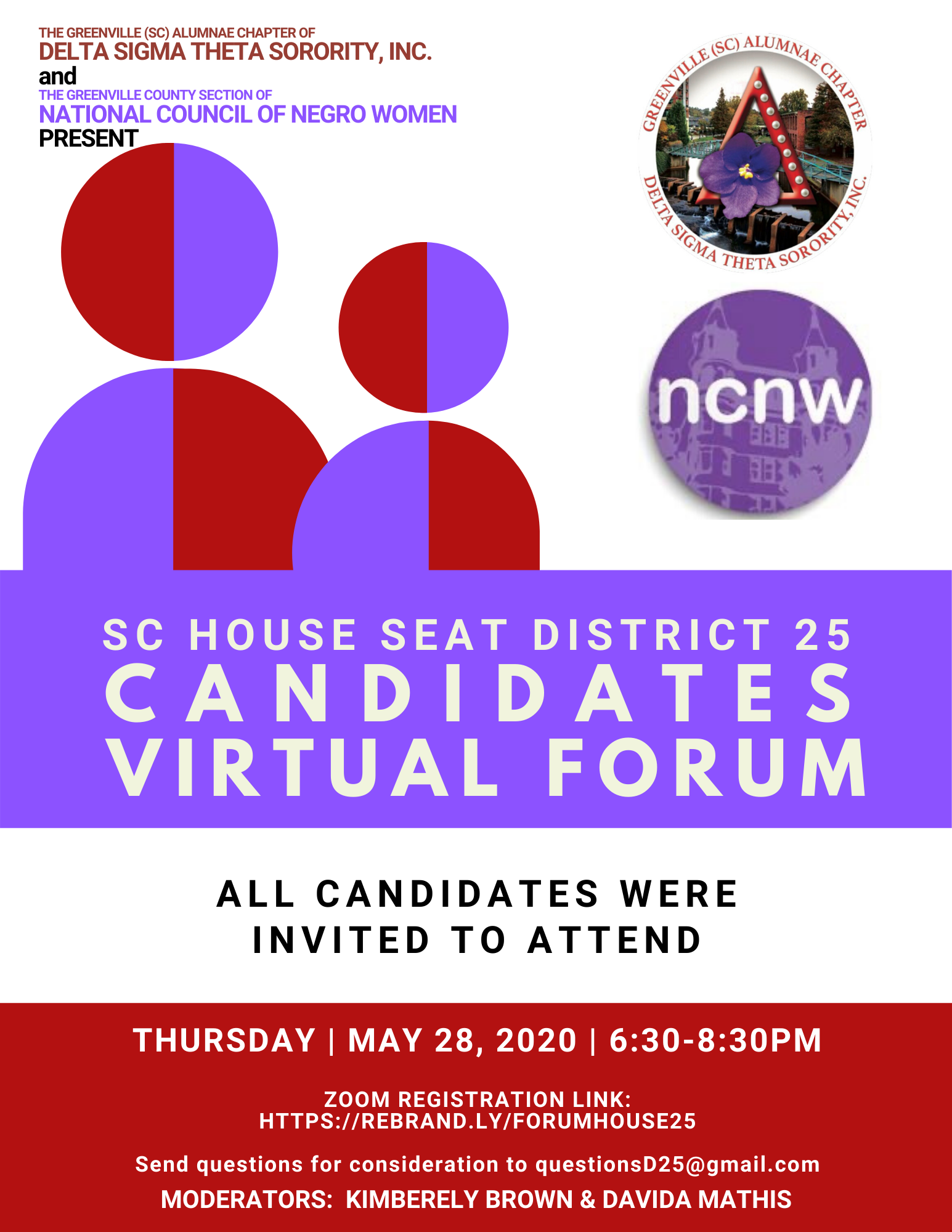 Greenville House District 25 Virtual Candidates Forum