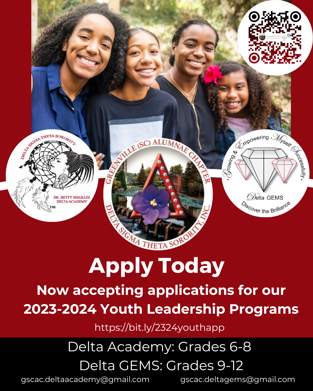 Delta Academy/Delta GEMS 20232024 Application Greenville (SC